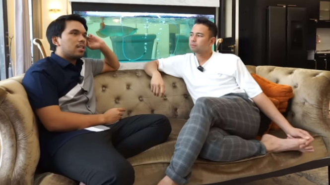 Thariq Halilintar dan Raffi Ahmad