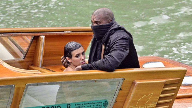 Kanye West dan istrinya, Bianca Censori