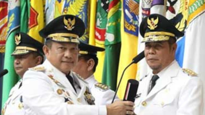 Mendagri, Tito Karnavian dan Pj Gubernur Papua M ridwan Rumasukun