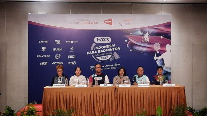 FOX’S Indonesia Para Badminton International 2023