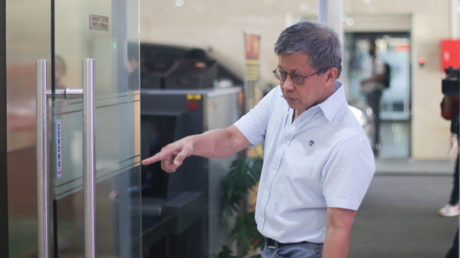 Rocky Gerung diperiksa Bareskrim Mabes Polri