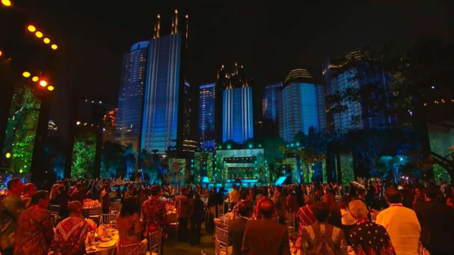 Gala dinner KTT ke-43 ASEAN
