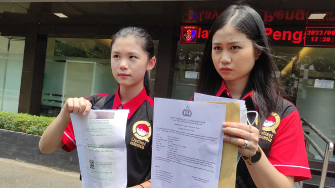 Siswi SMA bernama Kate Victoria Lim yang menantang debat terbuka Kapolri 