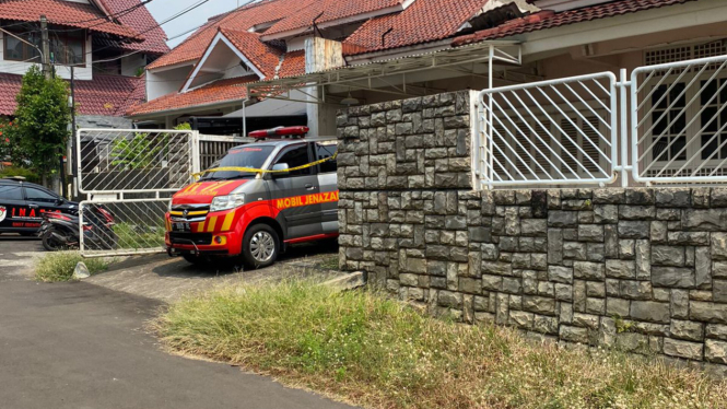 Jasad berbentuk tengkorak ditemukan di rumah warga, Cinere, Depok