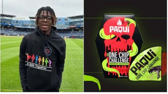 Remaja meninggal karena keripik pedas Paqui One Chip Challenge