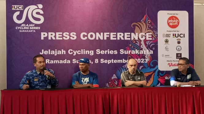 Konferensi pers Jelajah Cycling Series (JCS) 