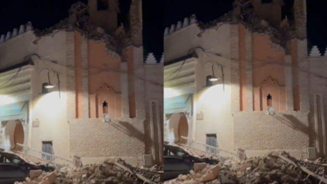 Gempa dasyat guncang Maroko.