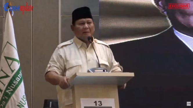 Bakal Calon Presiden dan Ketua Umum Partai Gerindra Prabowo Subianto