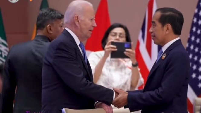 Momen Kedekatan Jokowi dan Joe Biden di KTT G20