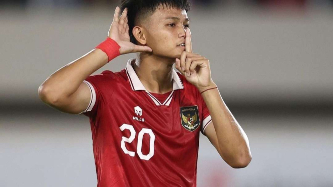 Striker Timnas Indonesia U-23 Hokky Caraka