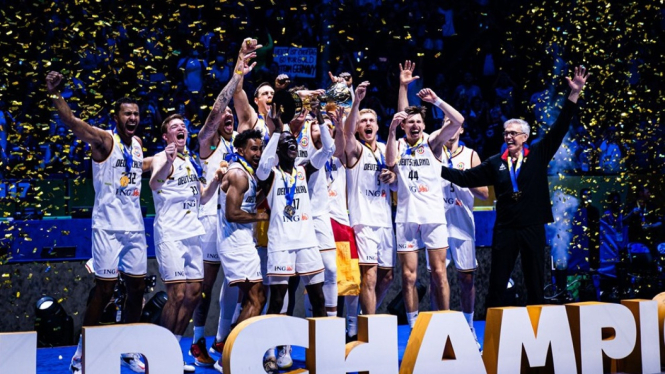 Timnas Jerman juara Piala Dunia Basket 2023