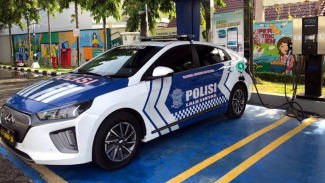 Polisi Belajar Maksimalkan Kecanggihan Kendaraan Listrik