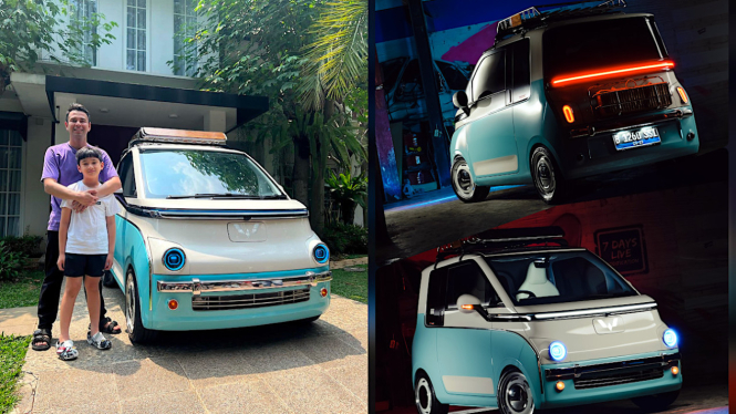 VIVA Otomotif: Modifikasi mobil listrik Raffi Ahmad