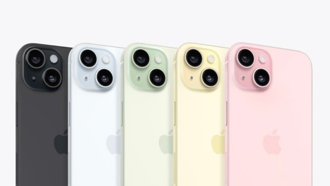 Warna iPhone 15.