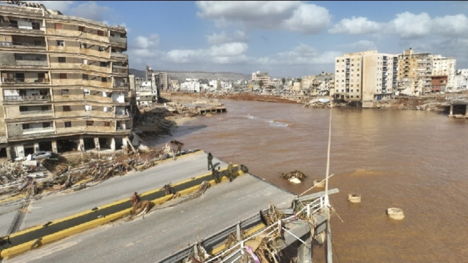 Libya Diterpa Banjir Besar, Ribuan Orang Hilang