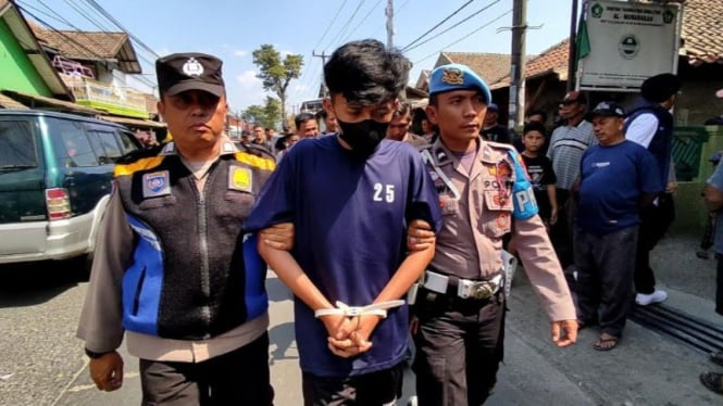 9 Pelajar Anggota Genk Motor Dicokok Polisi di Bandung