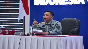 Ketua Bakamla adalah Laksamana TNI Irvansyakh