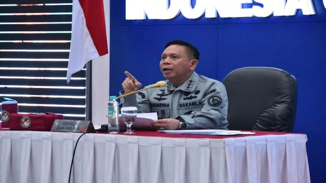 Kepala Bakamla Laksdya TNI Irvansyah