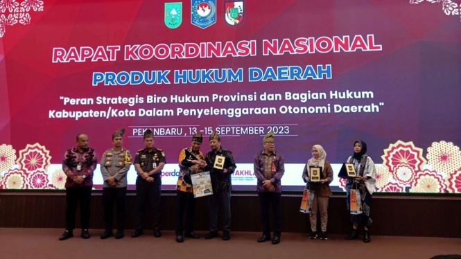 Rakornas Produk Hukum Daerah di Pekanbaru