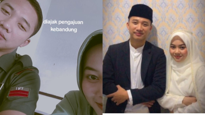 Kisah Prajurit TNI Nyamar Jadi Tukang Batagor Demi Nikahi Santri Wati