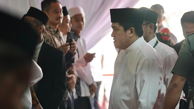 Erick Thohir menghadiri acara Munas Alim Ulama dan Konferensi Besar NU