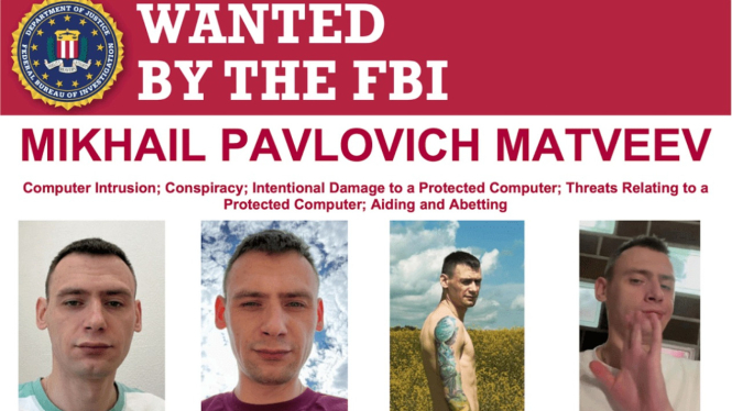 Hacker Rusia yang paling dicari FBI.