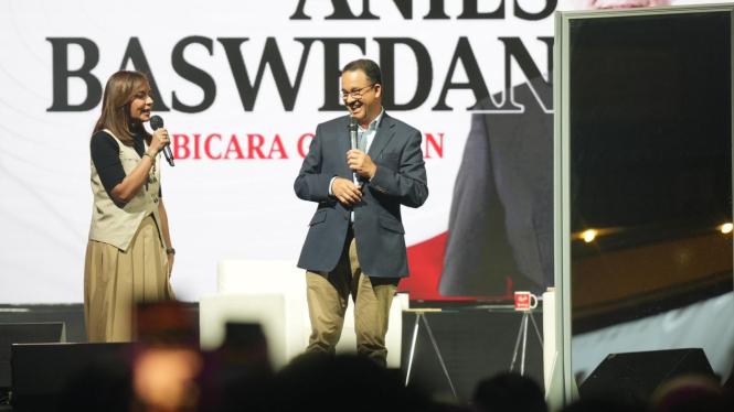 Njawa Shihab bersama Anies Baswedan