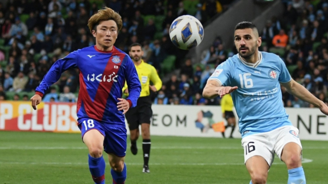 Melbourne City vs Ventforet Kofu di Liga Champions Asia