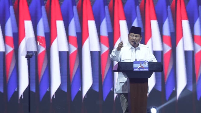 Bacapres Prabowo Subianto di forum Rapimnas Partai Demokrat