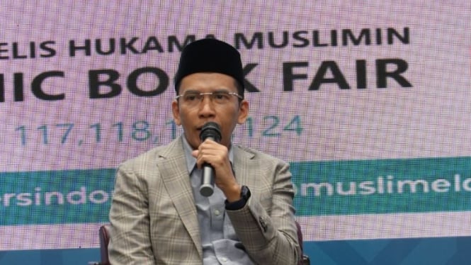 Anggota Komite Eksekutif Majelis Hukama Muslimin (MHM) Dr TGB M Zainul Majdi.