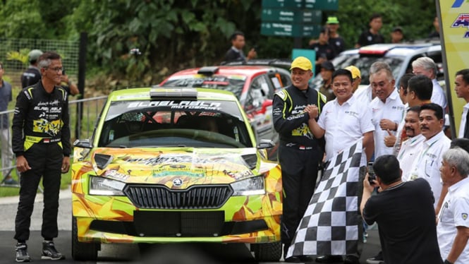Pembukaan APRC Asia Rally Cup 2023 Danau Toba