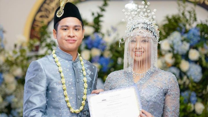 Pernikahan Putri Sandiaga Uno, Aneesha Atheera Uno dengan Panji Bagas Dwiprakoso