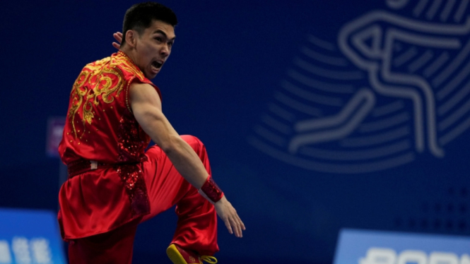 Atlet wushu Indonesia, Harris Horatius di Asian Games 2023 Hangzhou
