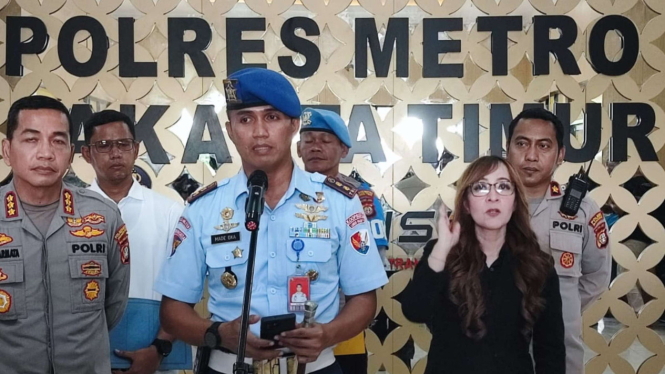 Komandan Satuan Polisi Militer TNI AU Lanud Halim, Letkol Pom Made Oka Darmayasa