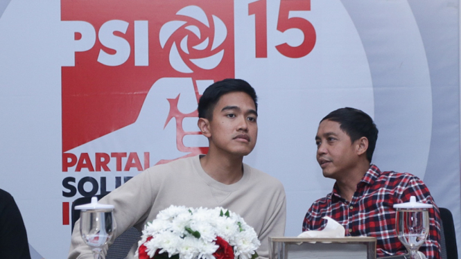 Kaesang Pangarep,  rapat pertama usai jabat Ketua Umum PSI