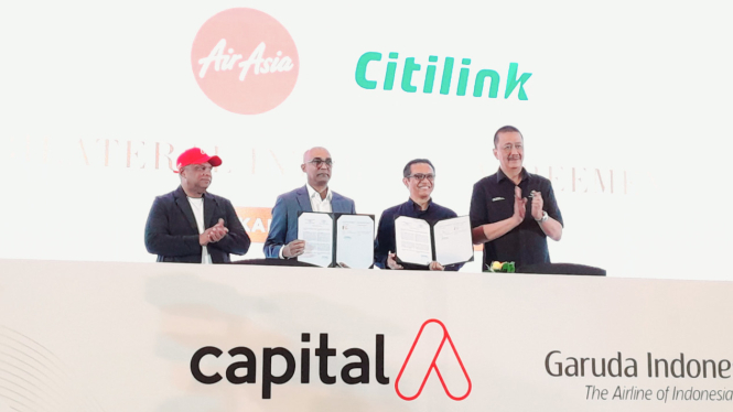 Kerja sama antara Capital A dan Garuda Indonesia Group perluas jaringan rute Citilink-AirAsia.