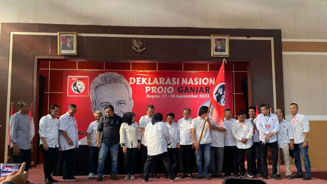 Deklarasi Nasional Projo Ganjar di Depok