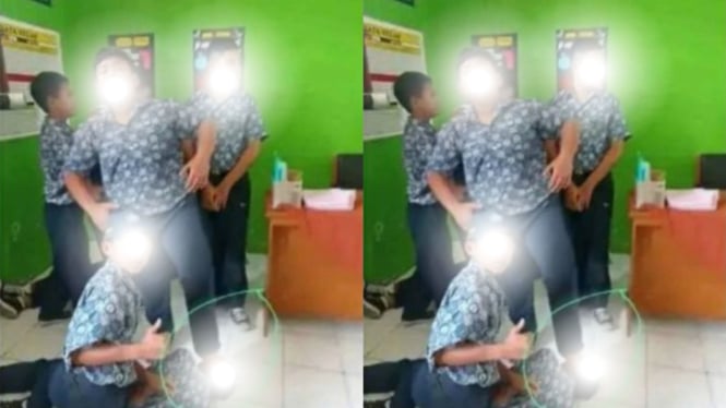 Aksi bullying kembali terjadi, kepala siswa SMP di Tasikmalaya diinjak temannya