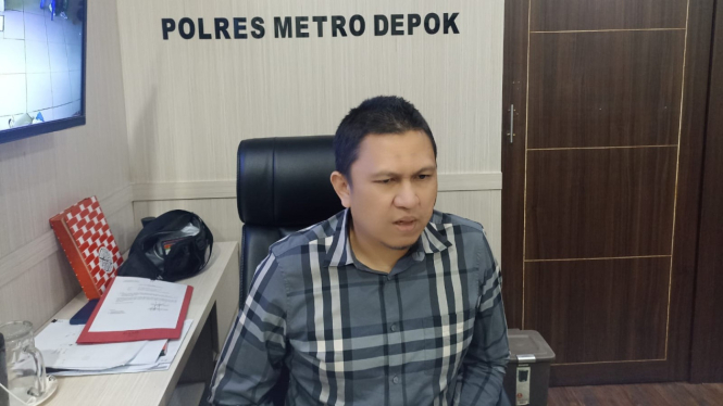 Kasat Reskrim Polres Metro Depok Kompol Hadi Kristanto.