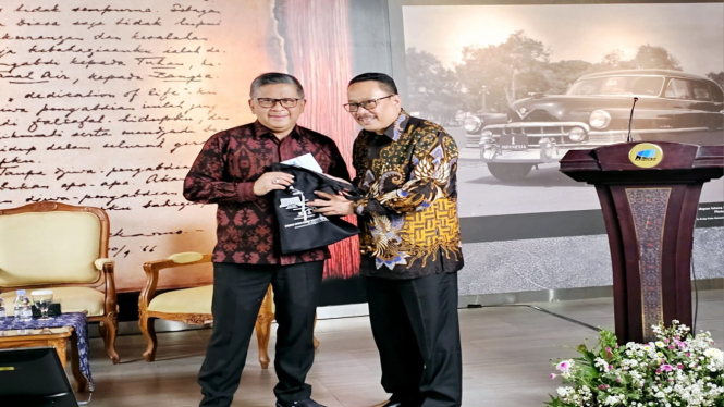 Hasto Kristiyanto hadiri peringatan ke-63 tahun pidato Soekarno di PBB