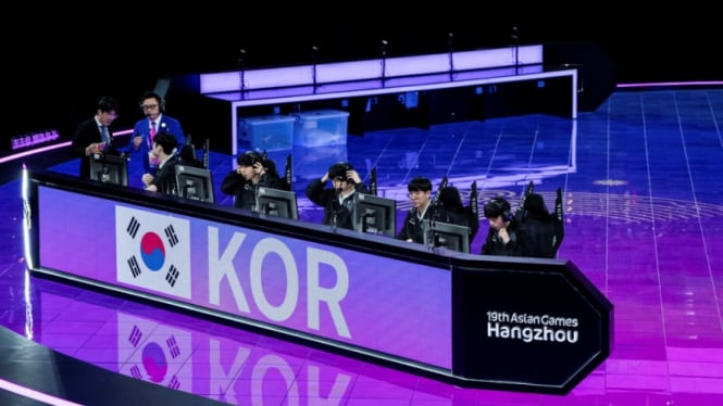 Tim esports League of Legends Korea Selatan di Asian Games 2023