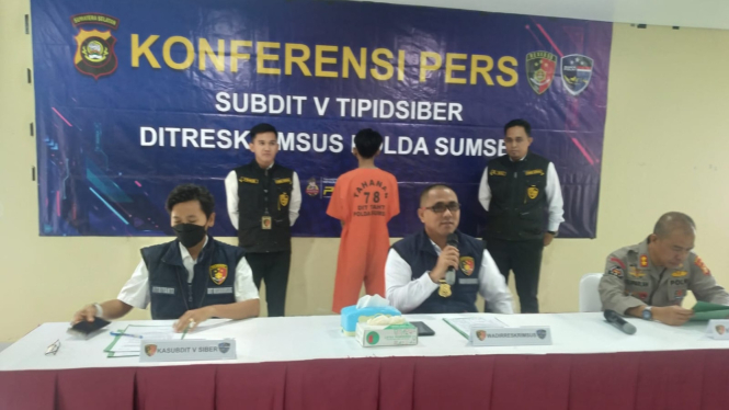Polda Sumsel tangkap pelaku penipuan APK surat tilang warga Palembang
