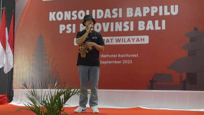 Ketua Umum DPP PSI Kaesang Pangarep di Bali
