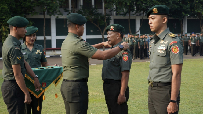 VIVA Militer: 4.694 prajurit Kostrad TNI AD naik pangkat