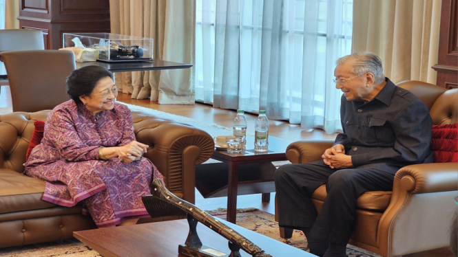 Megawati Soekarnoputri dan PM Malaysia, Mahathir Mohamad