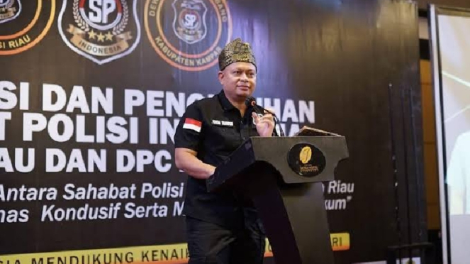 Ketua Umum Sahabat Polisi Fonda Tangguh