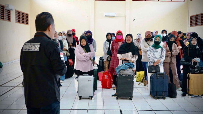 Pekerja Migran Indonesia yang Dipulangkan Kemnaker