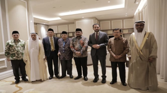 Mantan Wapres Jusuf Kalla (JK) menjadi pembicara Konferensi Agama  dan Iklim