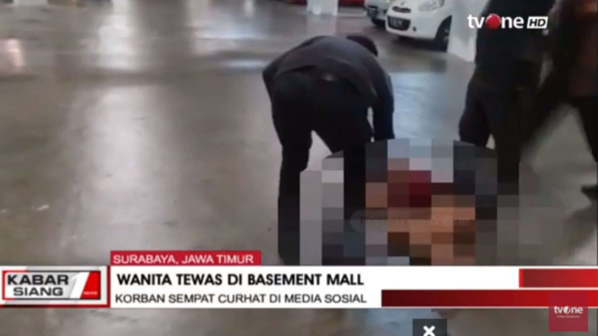 Wanita di Surabaya tewas di aniaya pacar, diduga anak anggota DPR