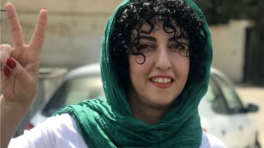 Advokat hak perempuan Iran, Narges Mohammadi.